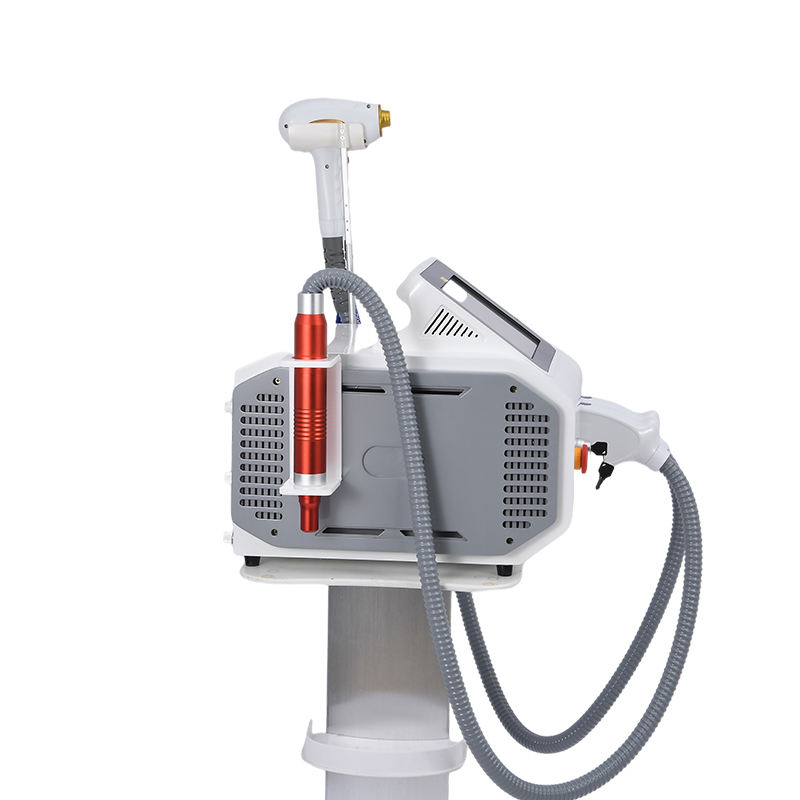 CE Approved 2 in 1 Hair/Tattoo Removal Picosecond + 808 Diode Laser Salon Black Doll Treatment Whitening Skin Rejuvenation Acne Clearance Device