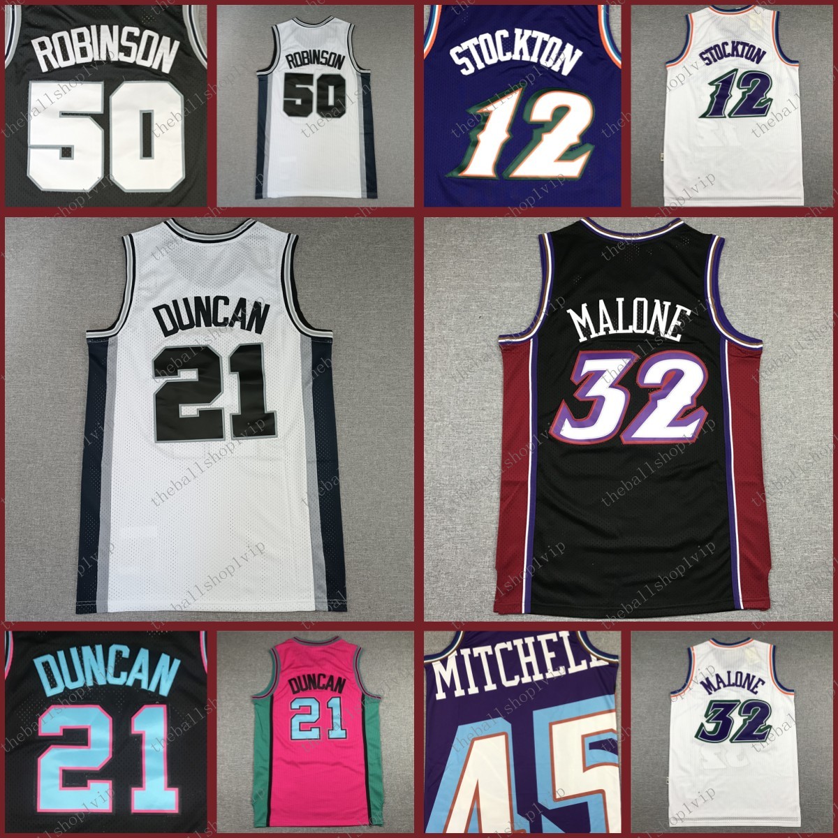 Mens basketball jersey 21 Duncan 50 Robinson 10 Rodman 32 Malone 45 Mitchell 12 Stockton Sport Breathable sleeveless jersey 2023 New Men jerseys, Color1
Mens basketball jersey 21 Duncan 50 Robinson 10 Rodman 32 Malone 45 Mitchell 12 Stockton Sport Breathable sleeveless jersey 2023 New Men jerseys, Color1