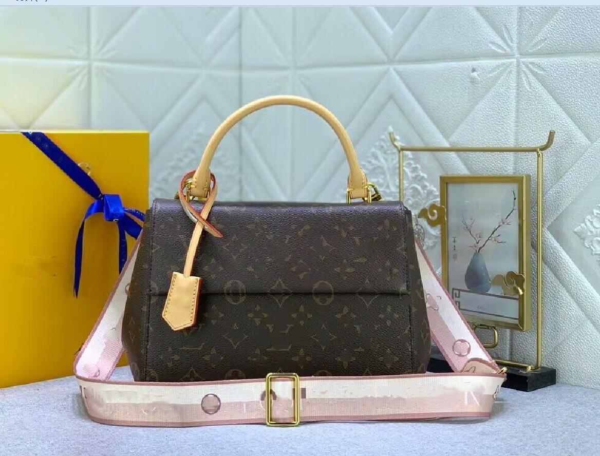 Cluny BB bags Designer tptes Handbags Women Luxurys Shoulder Crossbody Bag Classic Genuine Leather Monograms Canvas Colorful Strap M42738 Sacoche Fashion wallet, Brown flower
Cluny BB bags Designer tptes Handbags Women Luxurys Shoulder Crossbody Bag Classic Genuine Leather Monograms Canvas Colorful Strap M42738 Sacoche Fashion wallet, Brown flower