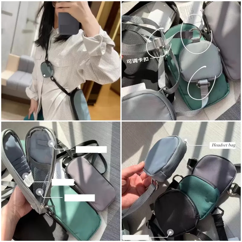 Outdoor Bags Yoga Wasitbag Sports Shoulder Crossbody Multi-function Bag Mobile Phone Wallet