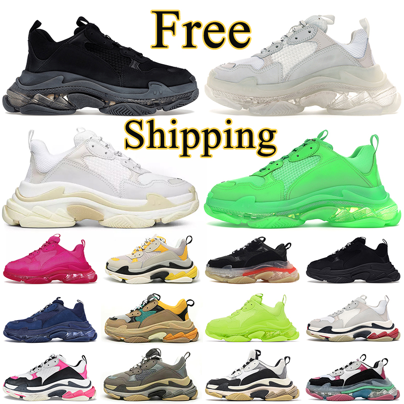 2023 triple s designer casual shoes luxury platform sneakers clear sole black white pink Neon Green Fluo Yellow Navy mens outdoor sneaker trainers, #10
2023 triple s designer casual shoes luxury platform sneakers clear sole black white pink Neon Green Fluo Yellow Navy mens outdoor sneaker trainers, #10