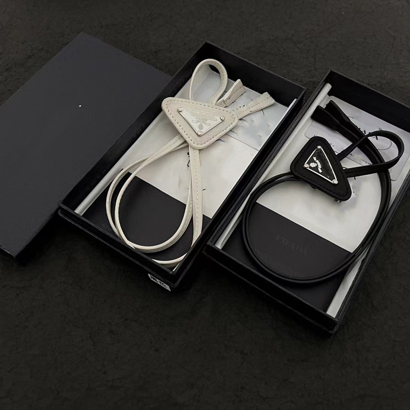 Elegant Ladies Neck Tie Geometric Design Ties in Silk for Classic Business or Party Attire L2509261QZ6