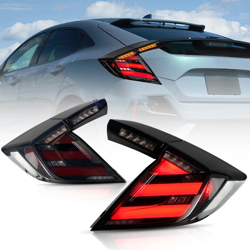 Taillights For Honda CIVIC G10 Hatchback Mugen 20 16-20 21 Tail Light Assembly LED Signal Reversing Parking Lights