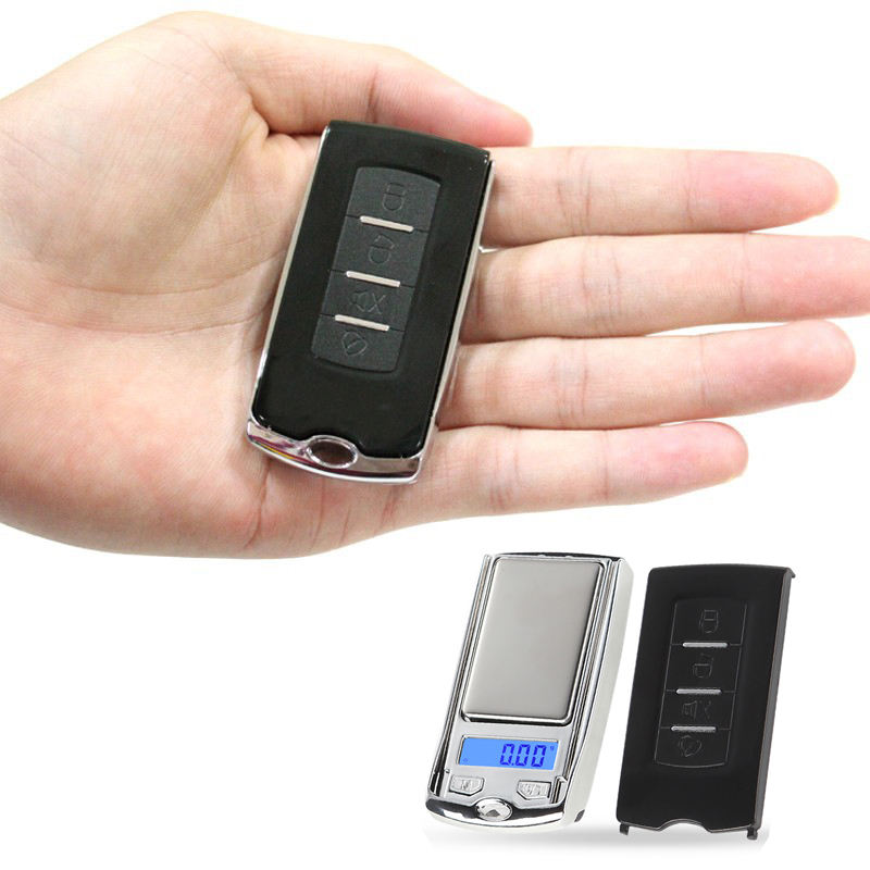 Update Wholesale Portable Gram 200G/ 0.01G Mini Digital Pocket Car Key Shape Electronic Battery Food/Jewelry Ounces/Grains Scale With Backlit LCD