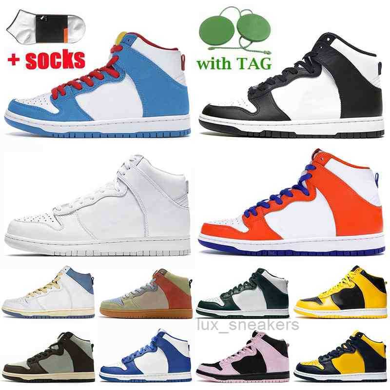 Big Size 46 Top Quality SB High Running Shoes Womens Mens Doraemon Black White Off Pure Platinum Danny Supa Skateboard Trainers Sneakers, D48 pro 36-45
Big Size 46 Top Quality SB High Running Shoes Womens Mens Doraemon Black White Off Pure Platinum Danny Supa Skateboard Trainers Sneakers, D48 pro 36-45
