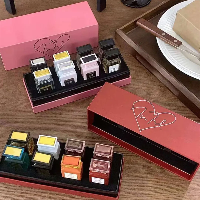 Gift Perfume Set Unisex Eau De Parfum Fragrance Pcs Pcs Ml Spray Long Lasting Soleil Blanc Oud Wood Cherry Rose Prick Bitter Peach Sample Size Kit