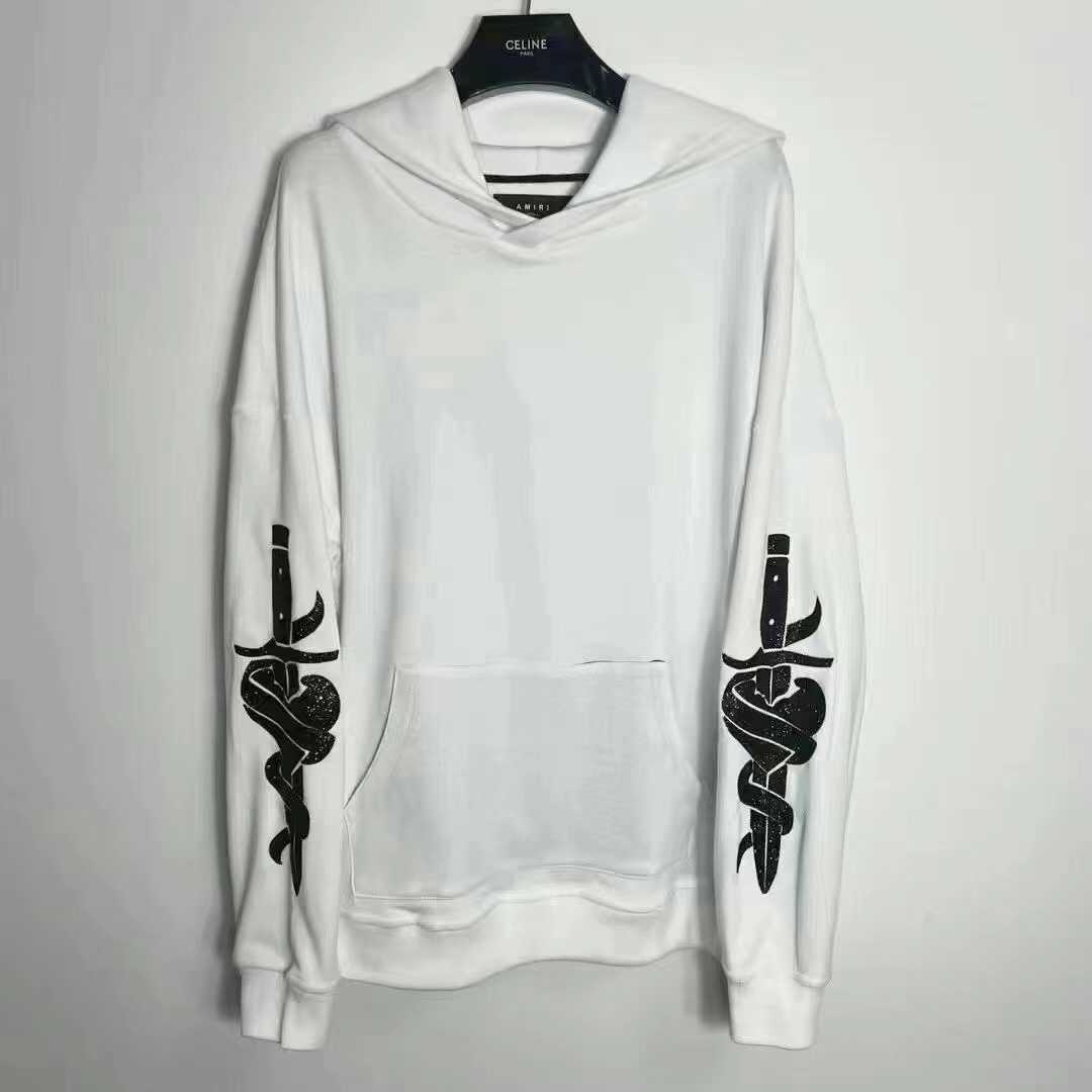Designer Clothing Sweatshirts Hoodies Amiiri Sword Sweater 750g Thickened Fabric Terry Cotton Fabric Laser Cut Embroidery Pullover jacket Tops Sportswear, Shipping fee
Designer Clothing Sweatshirts Hoodies Amiiri Sword Sweater 750g Thickened Fabric Terry Cotton Fabric Laser Cut Embroidery Pullover jacket Tops Sportswear, Shipping fee
