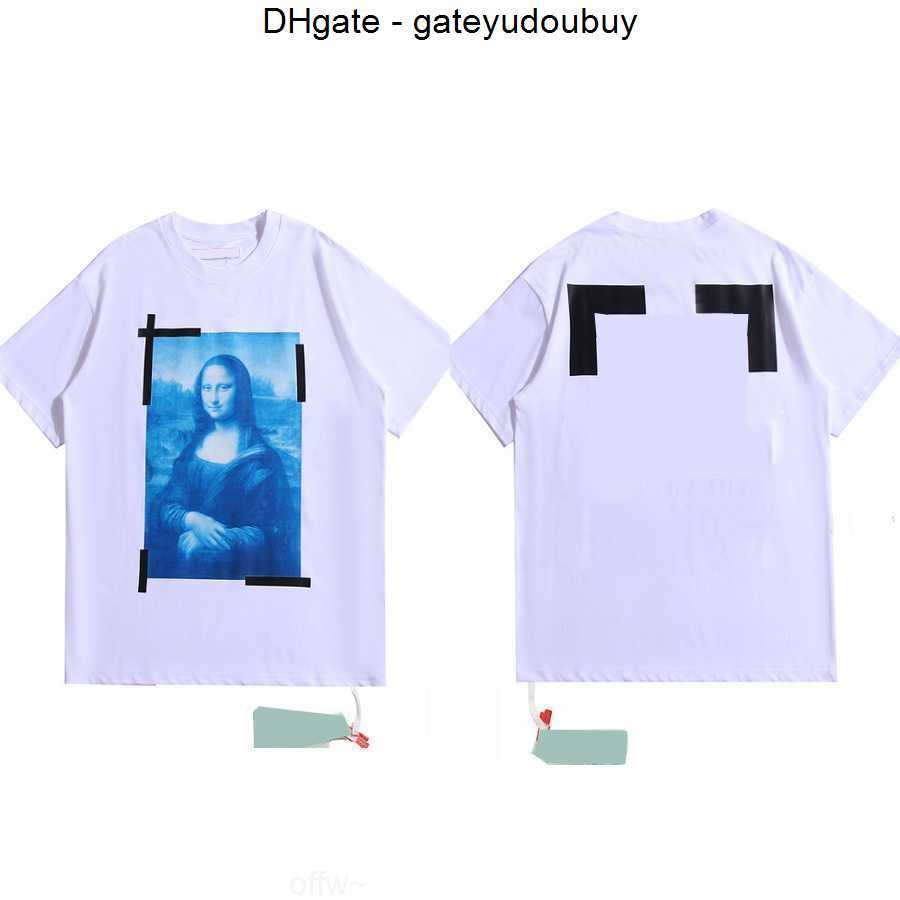 Offs Men's T-shirts White Mona Lisa Print Short T-shirt Brand Men and Women Lovers Loose Round Neck Half Sleeve Printed Letter x the Back 3H7X 1FE7, 10
Offs Men's T-shirts White Mona Lisa Print Short T-shirt Brand Men and Women Lovers Loose Round Neck Half Sleeve Printed Letter x the Back 3H7X 1FE7, 10