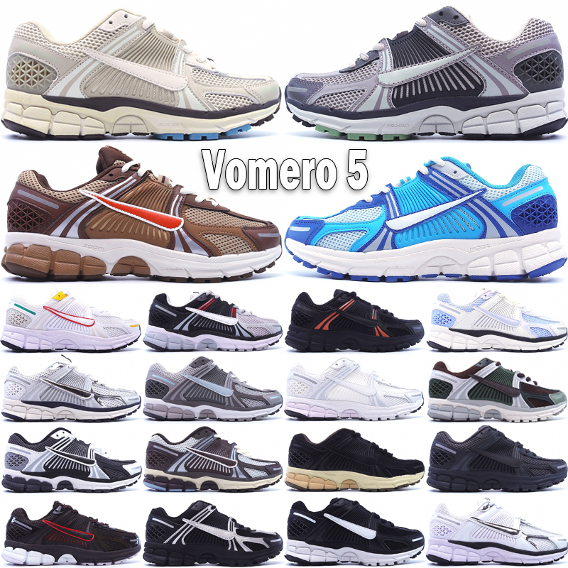 Top Vo mero 5 Men Women Running Shoes 5S Designer Oatmeal Black Anthracite Vast Grey Photon Dust Metallic Silver Outdoor Sneakers Size 36-45, #20
Top Vo mero 5 Men Women Running Shoes 5S Designer Oatmeal Black Anthracite Vast Grey Photon Dust Metallic Silver Outdoor Sneakers Size 36-45, #20