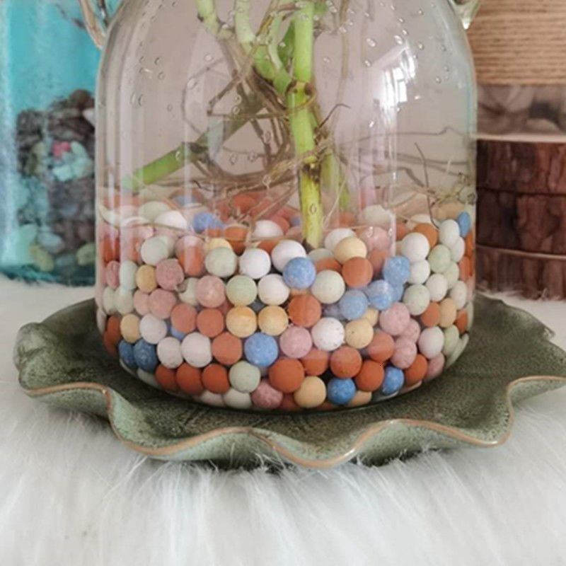 Garden Decorations 500g Organic Light Large Ceramsite Clay Pebbles Grow Media Orchids Hydroponics Aquaculture Flowers Planting 230422