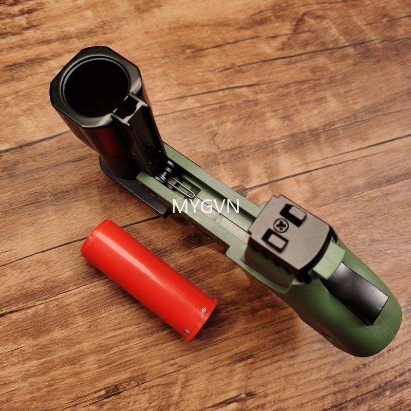 Goblin Solo Dart Blaster Soft Bullets Metal Launcher Fires Shell Casings Toy Gun Funny Trouble-making Toy Outdoor Game Prop Children Adult Gifts