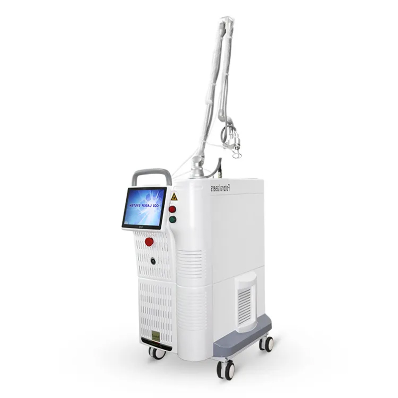 Professional Scar Removal Skin Tighten Acne Treatment Co2 Fractional Laser Machine RF Metal Tube Laser Device