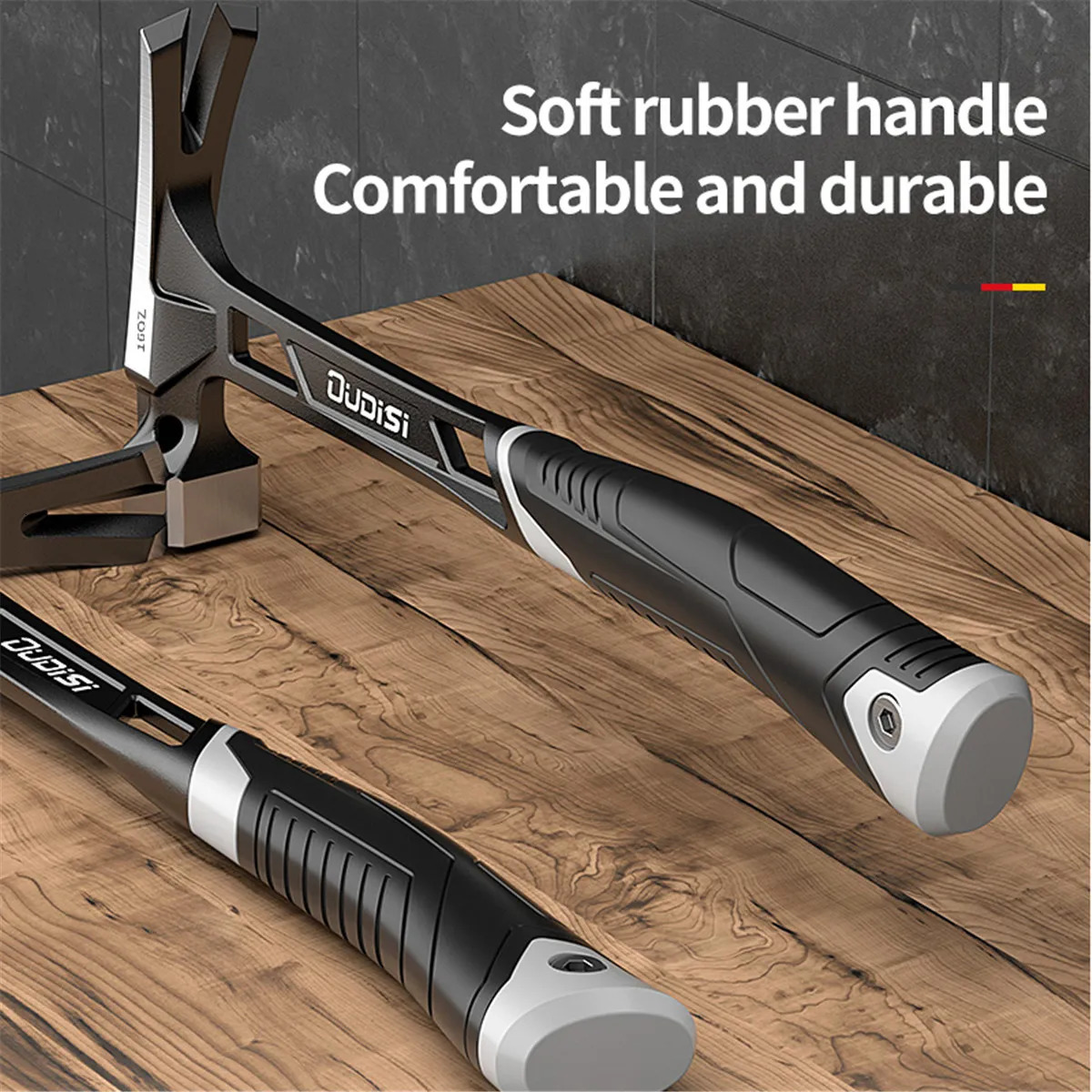 Hammer Hand Tools Automatic Nail Suction Hammer Anti-skid Anti-vibration Steel Hammer Multi-functional Outdoor Magnetic Claw Hammer 231123