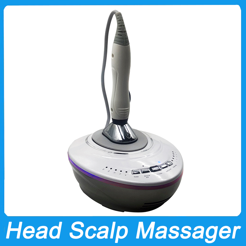 Head Scalp Massager Machine Hair Growth Head Massage Comb RF EMS Microcurrent Anti Hair Loss Health Care Nourishing Vibration Physiotherapy Relaxation