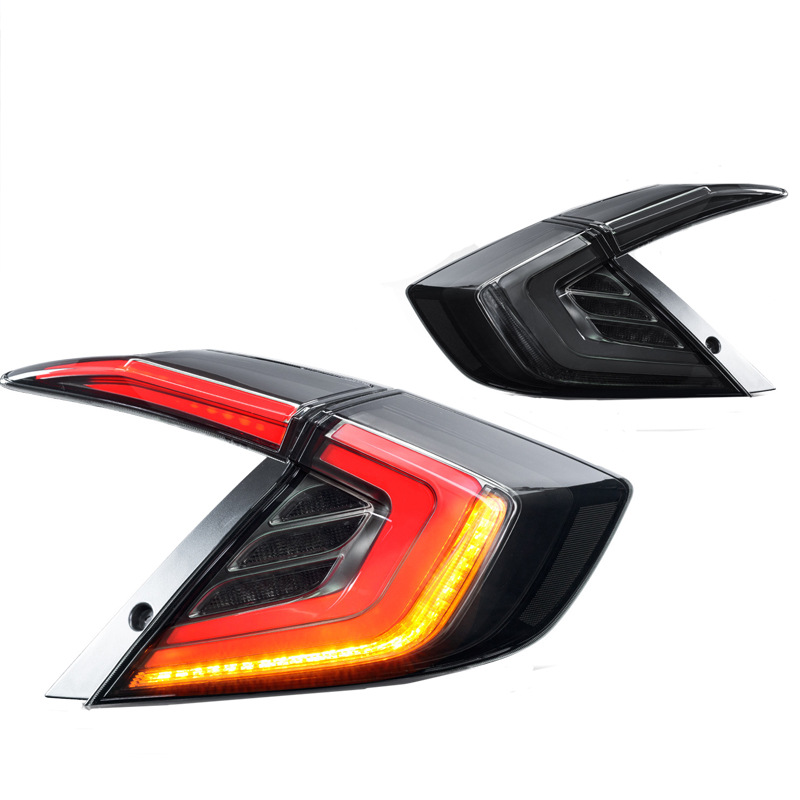 Auto Taillight For Honda CIVIC G10 3 Compartments 20 16-20 21 Rear Taillight Brake Light Reversing Lamp Assembly