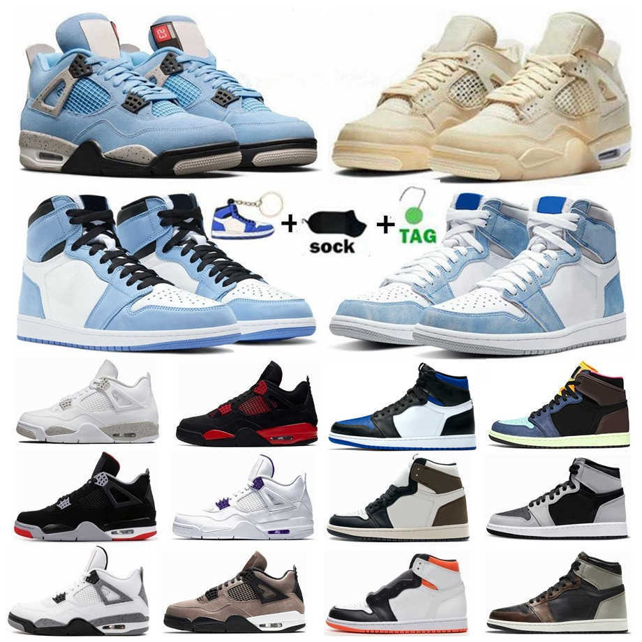 TOP Basketball Shoes Sail 4 4s Sneakers University Blue 1 1s Fire Red Thunder Oreo Bordeaux Black Cat Shimmer Guava Bred White Cement men women Sports Trainers running
TOP Basketball Shoes Sail 4 4s Sneakers University Blue 1 1s Fire Red Thunder Oreo Bordeaux Black Cat Shimmer Guava Bred White Cement men women Sports Trainers running