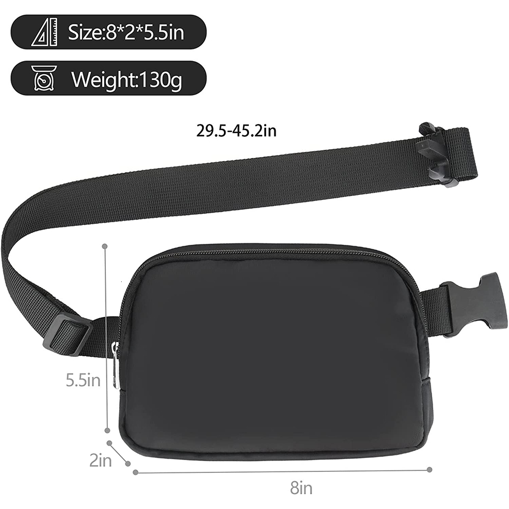 Waist Bags Mini Belt Bag for Women Men Fashion Waist Bag With Adjustable Strap Small Fanny Pack for Run Travel Outdoor Cycling Shopping 230422