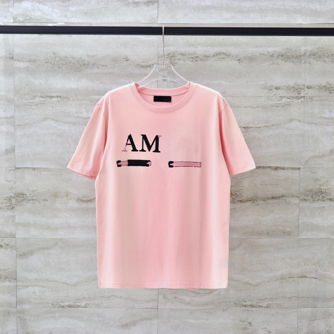 2023 summer Mens T shirts Designer Clothing Pink personality letter Splash ink T-Shirt Men Short Sleeve Summer Tops T Shirt Male Fashion tshirt
2023 summer Mens T shirts Designer Clothing Pink personality letter Splash ink T-Shirt Men Short Sleeve Summer Tops T Shirt Male Fashion tshirt