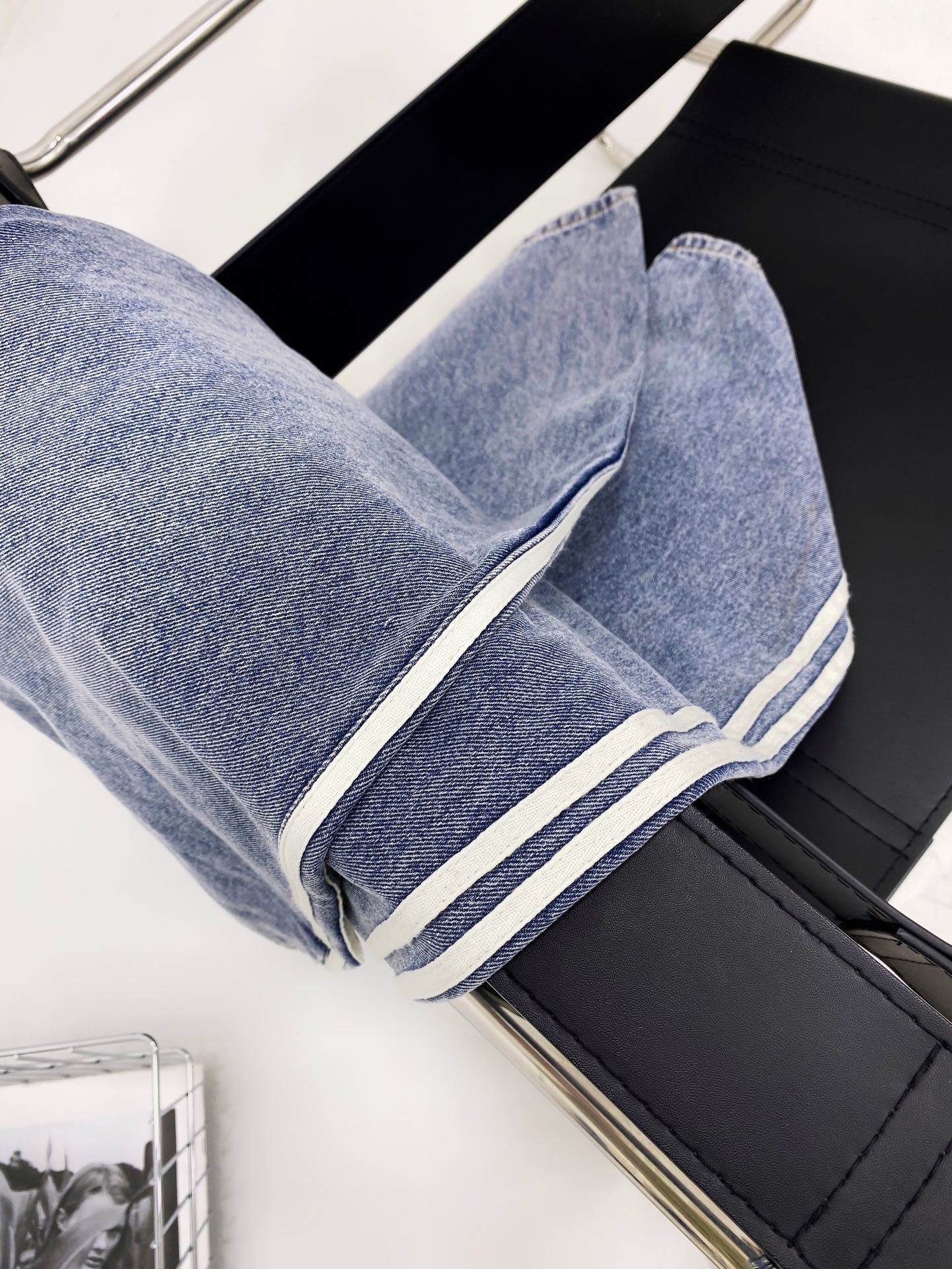 Women's Jean Pant Woman Jeans High Waist Denim Pants Wide Leg Clothing Blue Vintage Quality Fashion Straight 230422