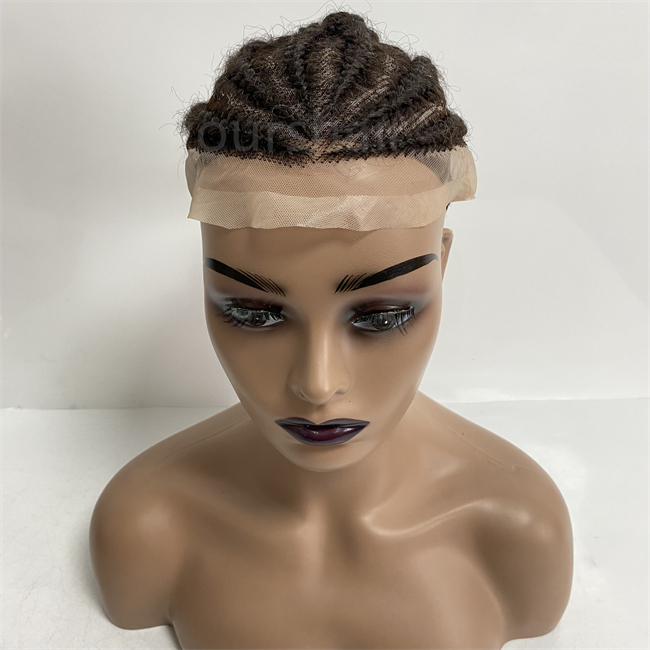 NEW!European Virgin Human Hair Systems Afro Corn Braids Jet Black Color 1# 8x10 Toupee Full Lace Unit for Black Woman, Clear
NEW!European Virgin Human Hair Systems Afro Corn Braids Jet Black Color 1# 8x10 Toupee Full Lace Unit for Black Woman, Clear