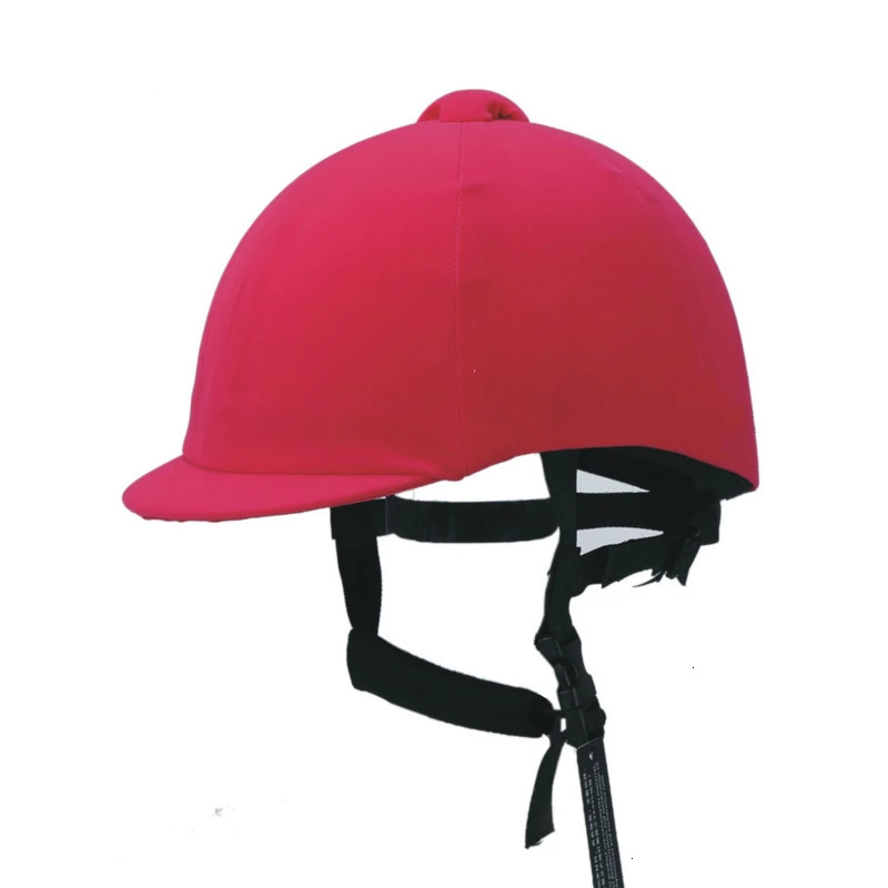 Riding Helmets Velvet Children Horse Riding Helmet Equestrian safe cap Horse Equipment cheval Knight Car Motorcycle Protecting Helmet ABS 231122