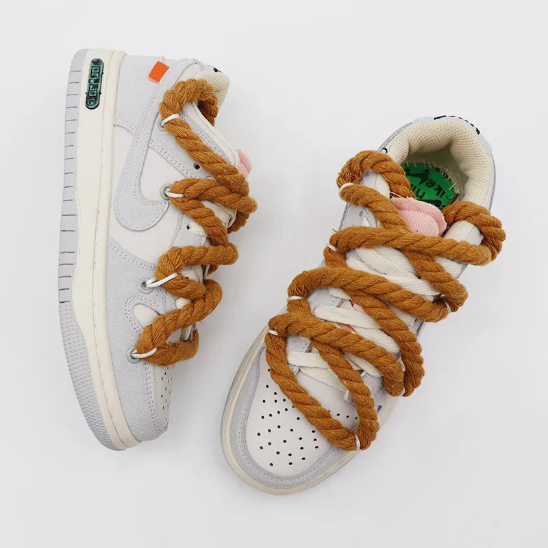 Shoe Parts Accessories 8 Color Round High Quality Polyester Cotton Thick Rope Laces 0 8cm Wide 60 180cm Multiple Sizes Solid Personalized 231123