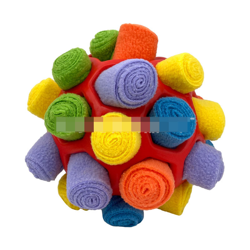 Pet toy braid ball teeth grinding dog toy ball hollow hide food ball