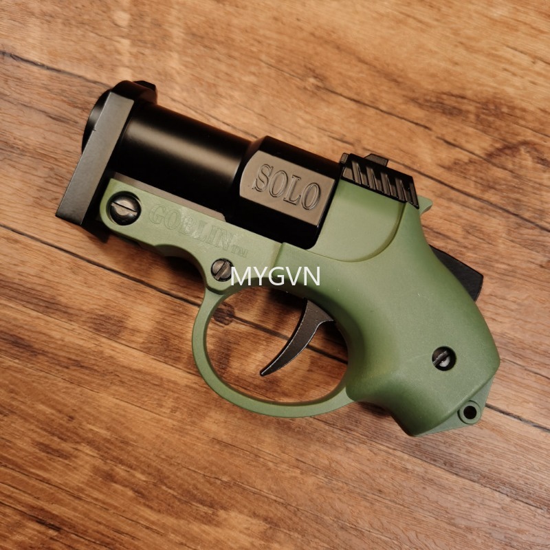 Goblin Solo Dart Blaster Soft Bullets Metal Launcher Fires Shell Casings Toy Gun Funny Trouble-making Toy Outdoor Game Prop Children Adult Gifts