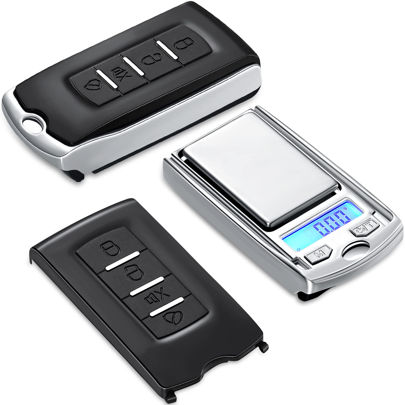Update Wholesale Portable Gram 200G/ 0.01G Mini Digital Pocket Car Key Shape Electronic Battery Food/Jewelry Ounces/Grains Scale With Backlit LCD
