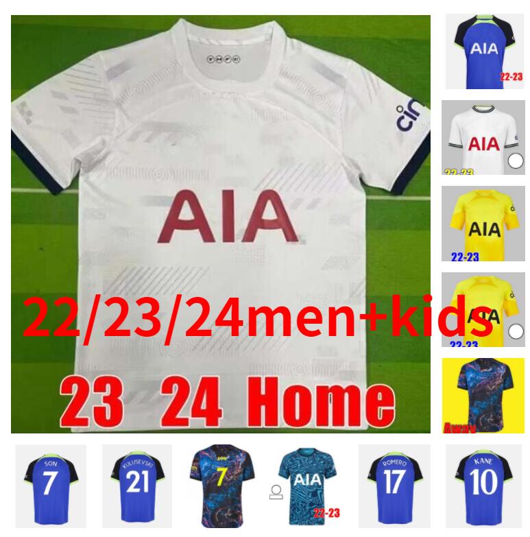 Men KIDS 22 23 24 SON Soccer Jerseys 2022 2023 jersey Football shirt third LUCAS LLORIS ROMERO PERISIC KULUSEVSKI BENTANCUR KANE RICHARLISON PEDRO PORRO DANJUMA, 15
Men KIDS 22 23 24 SON Soccer Jerseys 2022 2023 jersey Football shirt third LUCAS LLORIS ROMERO PERISIC KULUSEVSKI BENTANCUR KANE RICHARLISON PEDRO PORRO DANJUMA, 15