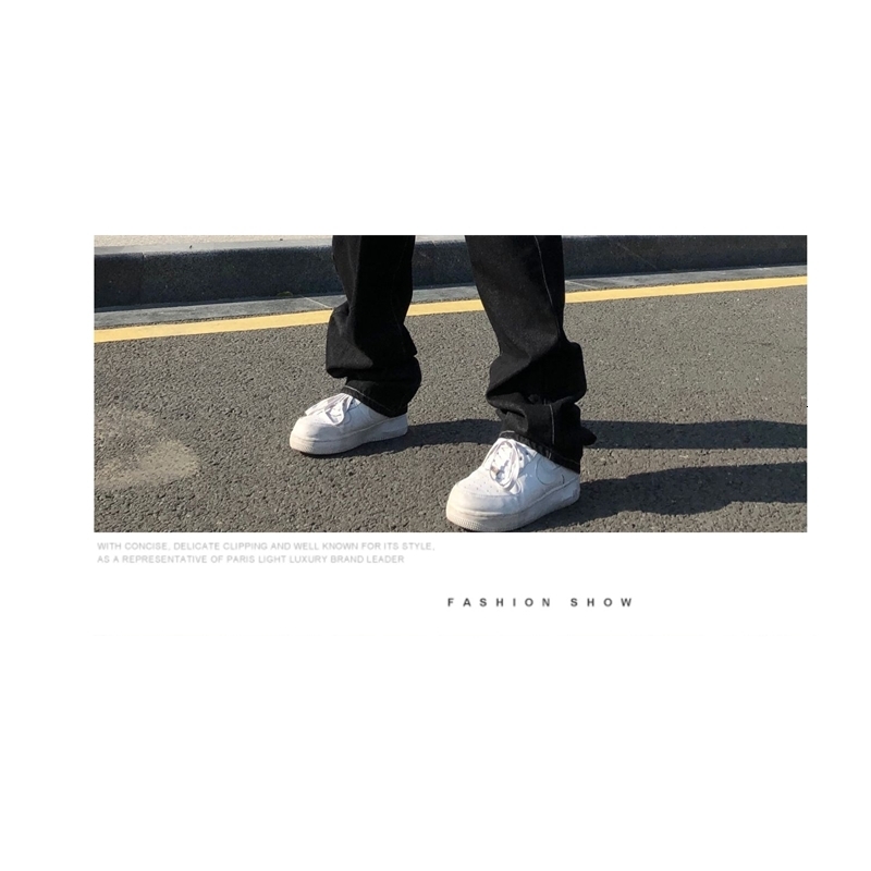 Women's Jeans Men's Jeans Devil Printed High Street Vintage Y2K Clothes Black Baggy Jeans Straight Trousers Streetwear Wide Leg Pants Men 23