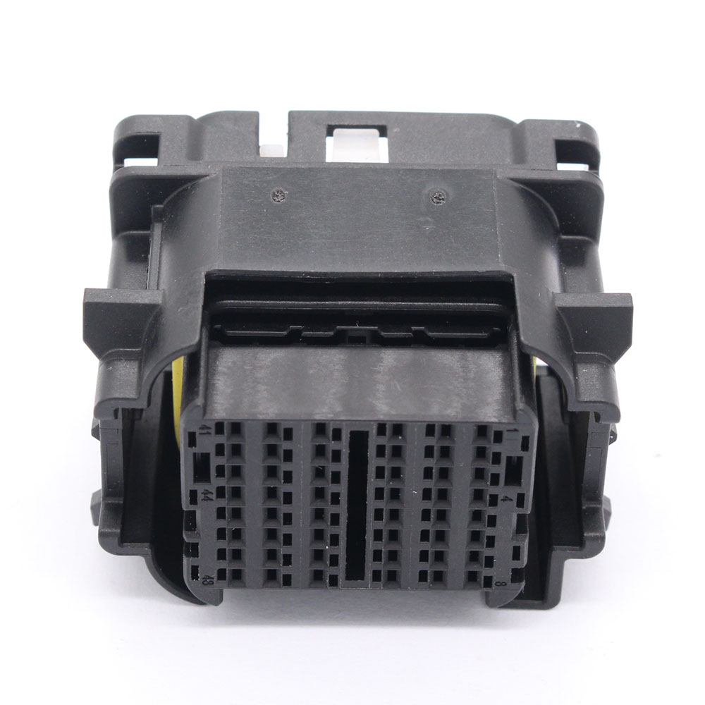 1928406097 Waterproof Automotive 48 Pin Female Black ECU Connector For Cars