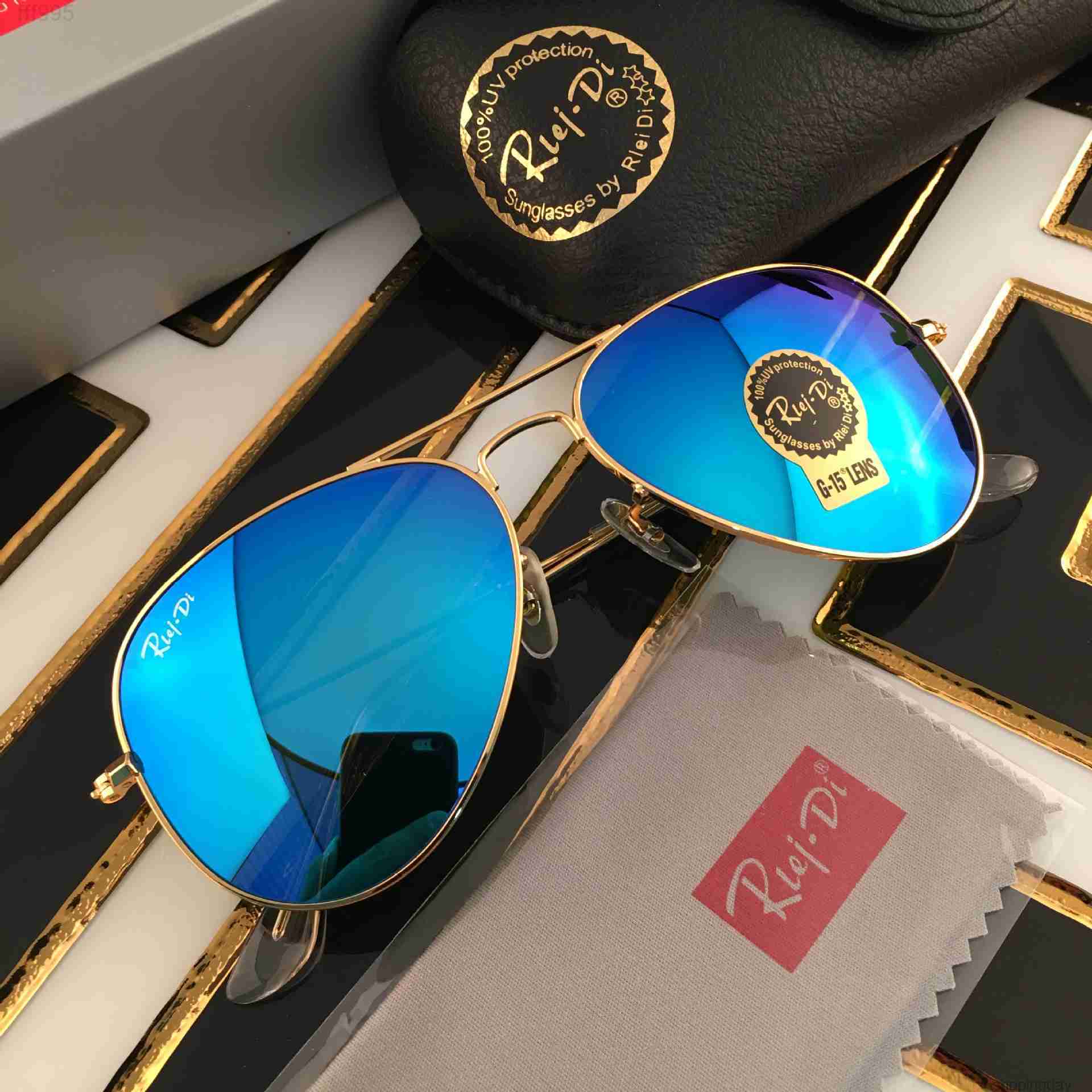 Classic Aviator Sunglasses Woman High Quality Rays Mens Sun Glasses Small Pilot Sunglass 55mm for Children Metal Frame Glass Lens SportR1
Classic Aviator Sunglasses Woman High Quality Rays Mens Sun Glasses Small Pilot Sunglass 55mm for Children Metal Frame Glass Lens SportR1
