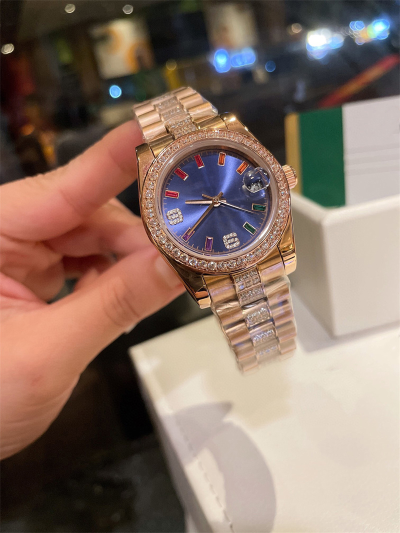 2023 Luxury Women's Watch 31mm Sanzhu Diamond Ring Surface Precision Durable Quartz Watch, Box
2023 Luxury Women's Watch 31mm Sanzhu Diamond Ring Surface Precision Durable Quartz Watch, Box