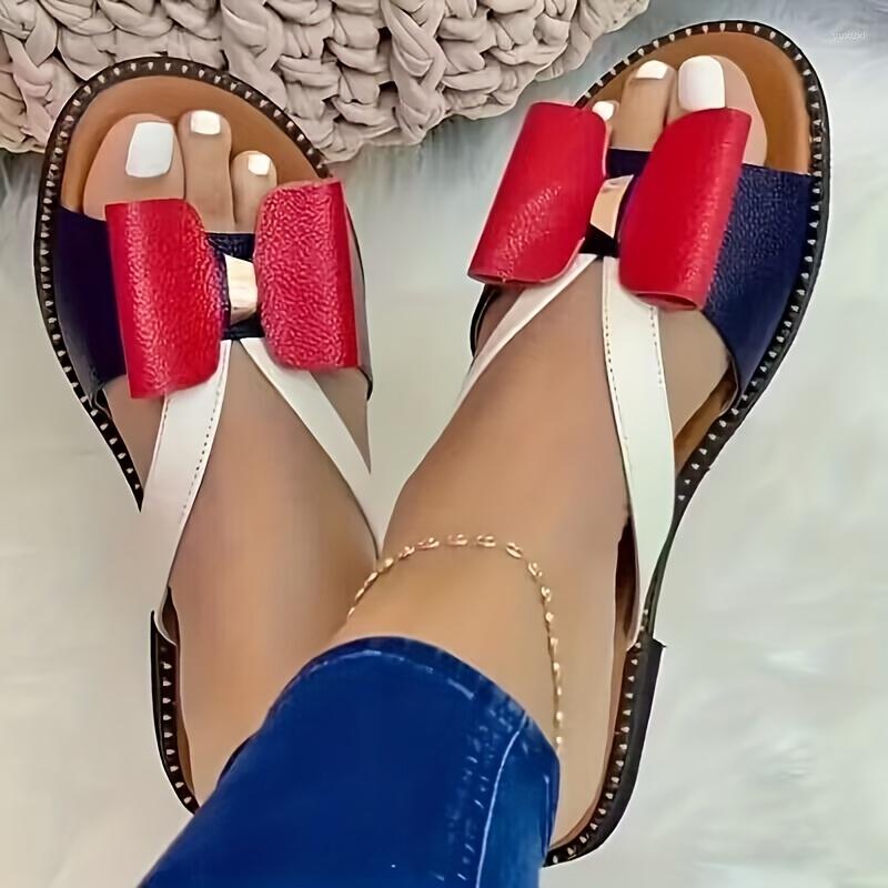 Slippers Women's Colorblock Bowknot Flat Fashion Open Toe Non-slip Slides Shoes Casual Slip On, Yellow
Slippers Women's Colorblock Bowknot Flat Fashion Open Toe Non-slip Slides Shoes Casual Slip On, Yellow