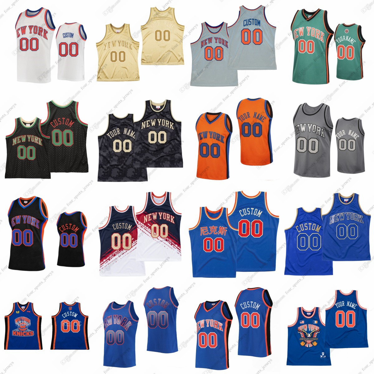 Custom 1998 Retro Mitchell and Ness Basketball Jersey John Starks Carmelo Anthony Walt Frazier Patrick Ewing Willis Reed Bernard King Earl Monroe stitched YYDS, Picture
Custom 1998 Retro Mitchell and Ness Basketball Jersey John Starks Carmelo Anthony Walt Frazier Patrick Ewing Willis Reed Bernard King Earl Monroe stitched YYDS, Picture
