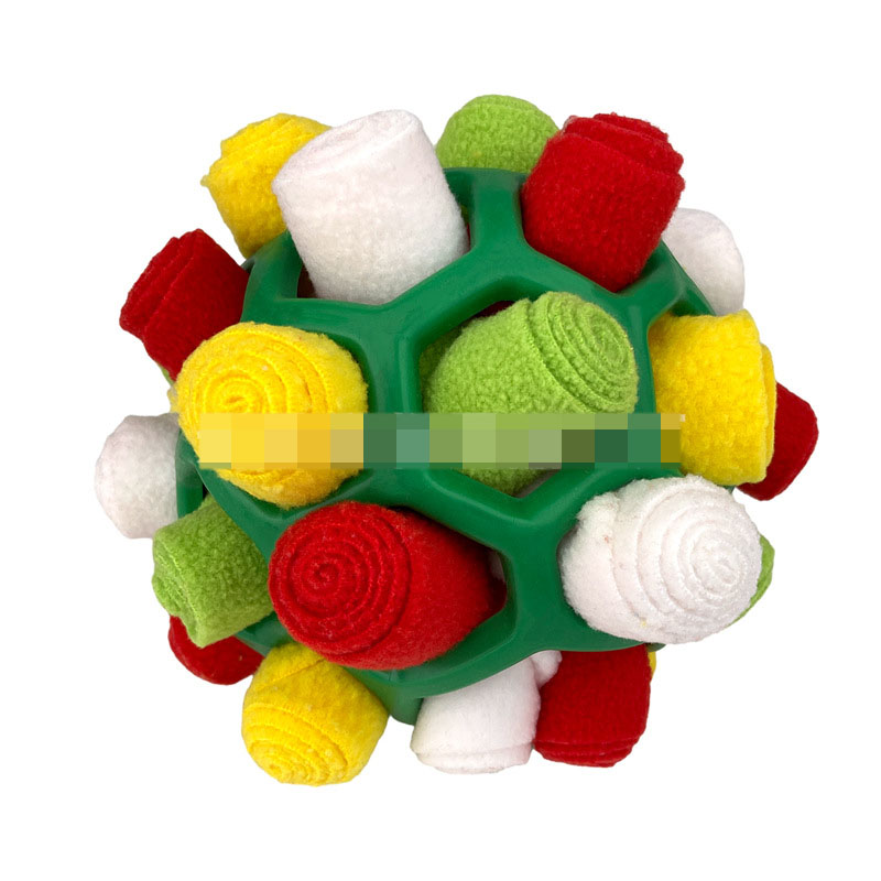 Pet toy braid ball teeth grinding dog toy ball hollow hide food ball