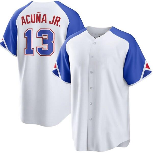 Baseball Jersey 13 Ronald Acuna Jr. Dansby Swanson Gold Program Matt Olson Mens Ozzie Albies Women Austin Riley Youth Travis d'Arnaud Dale Murphy Arcia 23 28, Men jersey
Baseball Jersey 13 Ronald Acuna Jr. Dansby Swanson Gold Program Matt Olson Mens Ozzie Albies Women Austin Riley Youth Travis d'Arnaud Dale Murphy Arcia 23 28, Men jersey