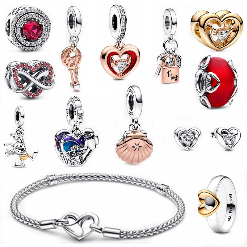 925 Sterling Silver Pandora Charm Female Designer Bracelet New Jewelry Original DIY Beads Bracelet Fashion Accessories
925 Sterling Silver Pandora Charm Female Designer Bracelet New Jewelry Original DIY Beads Bracelet Fashion Accessories