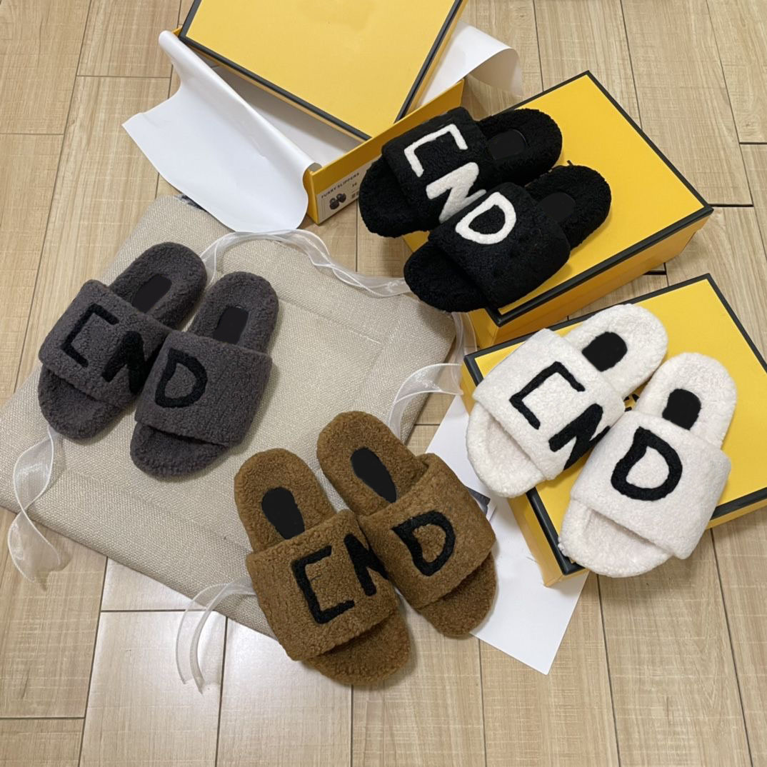 2023 Luxury designer women slippers summer fashion new cashmere wool non-slip flat sandals open toe flat women indoor outdoor sandals slide, White
2023 Luxury designer women slippers summer fashion new cashmere wool non-slip flat sandals open toe flat women indoor outdoor sandals slide, White