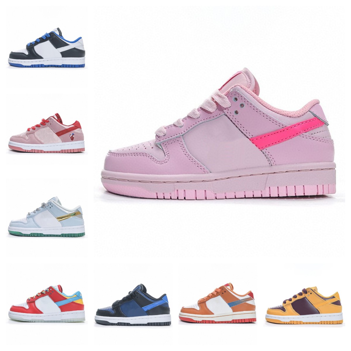 Athletic Outdoor Kid Dunks low Sb Panda White Black/pink shoes Children Preschool PS GAI Boys Girls Casual Fashion Sneakers Children Walking toddler Sports Trainers, # 3
Athletic Outdoor Kid Dunks low Sb Panda White Black/pink shoes Children Preschool PS GAI Boys Girls Casual Fashion Sneakers Children Walking toddler Sports Trainers, # 3