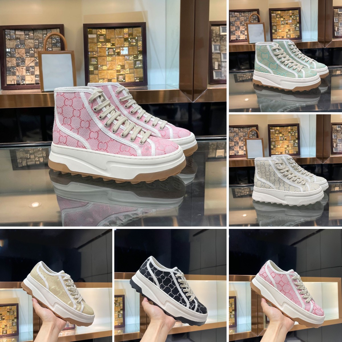 Canvas Sneaker Top-Quality 1977s Sneakers Designers Women Men Shoes Ace Rubber Sole Embroidered Beige Washed Jacquard Denim Lace-Up Tennis Shoe Size 35-45, Colour 5
Canvas Sneaker Top-Quality 1977s Sneakers Designers Women Men Shoes Ace Rubber Sole Embroidered Beige Washed Jacquard Denim Lace-Up Tennis Shoe Size 35-45, Colour 5