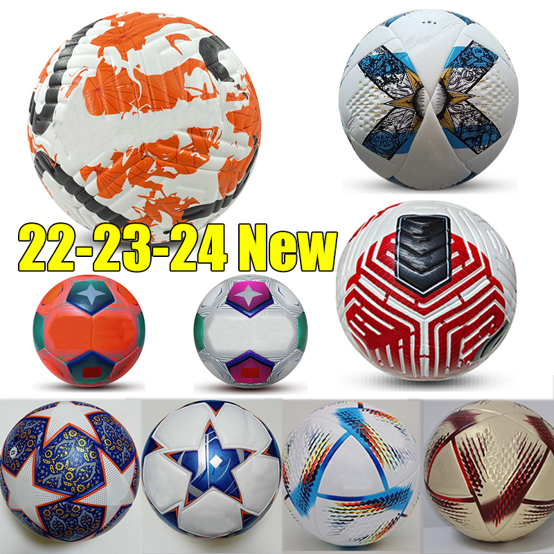 New Top Club League soccer Ball Size 5 Size 4 2023 2024 high-grade nice match liga premer Finals 23 24 football Ship the balls without air nat 130th national team
