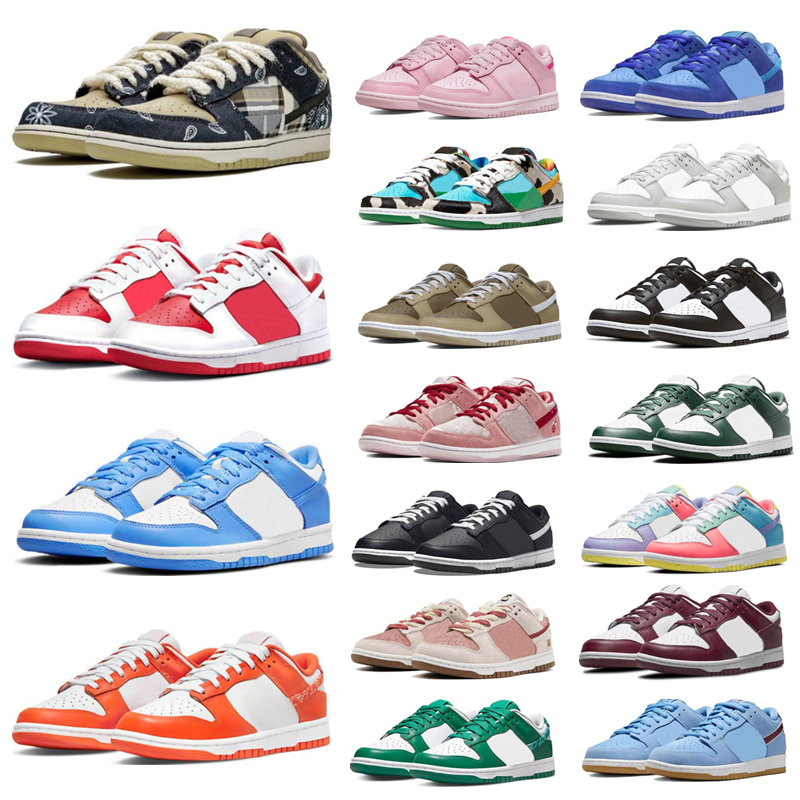 Uomini Donna Scarpe Sneaker Fatto CHE Panda Bianca Blaci Grigio FOG Triple Pink…