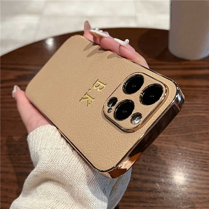Cell Phone Cases Luxury Lambskin Leather Plating Case For iPhone 14 13 12 11 Pro Max Personalised Customized Name Initial Letters Cover 14 Pro J230421, Blue 2
Cell Phone Cases Luxury Lambskin Leather Plating Case For iPhone 14 13 12 11 Pro Max Personalised Customized Name Initial Letters Cover 14 Pro J230421, Blue 2