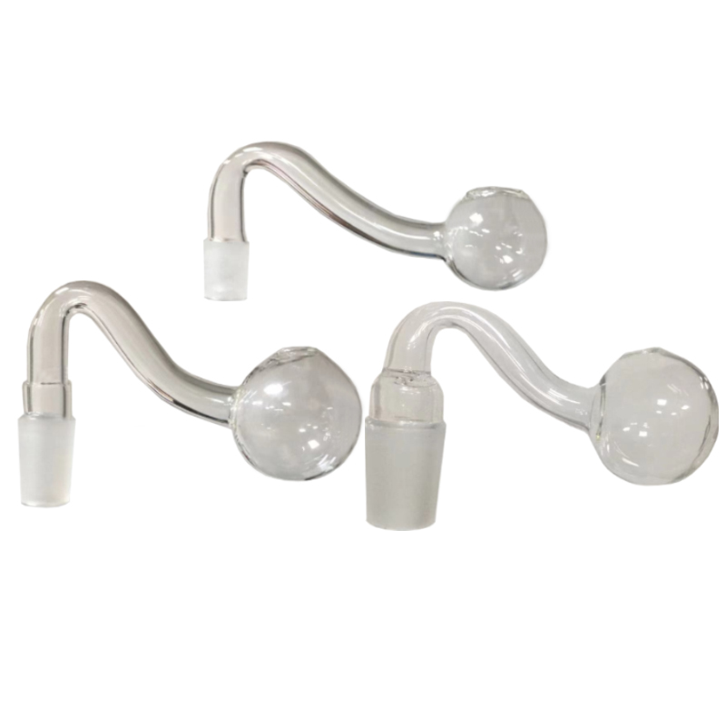 Thick Glass Smoking Oil Burner Bowl Slide Banger Nail with 10mm 14mm 18mm Male Female Clear Oil Burners pipe For Water Bongs Pipes hookahs