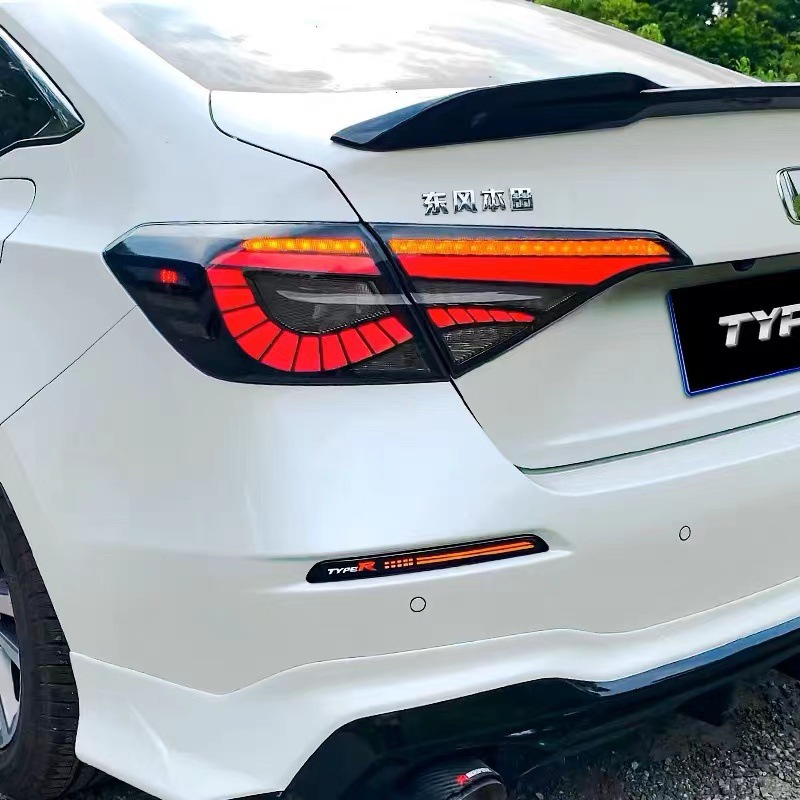 4 Styles Upgrade LED Taillight For Honda CIVIC G11 20 21-2023 LED Rear Lamp Brake Reverse Lights Assembly