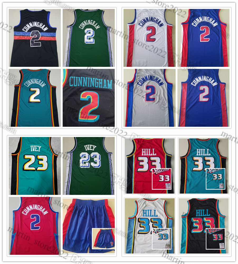 100% Stitched Men Basketball Jerseys 2023 Cade Cunningham 2 Jaden Ivey 23 Vintage Grant Hill 33 Embroidery, Black
100% Stitched Men Basketball Jerseys 2023 Cade Cunningham 2 Jaden Ivey 23 Vintage Grant Hill 33 Embroidery, Black
