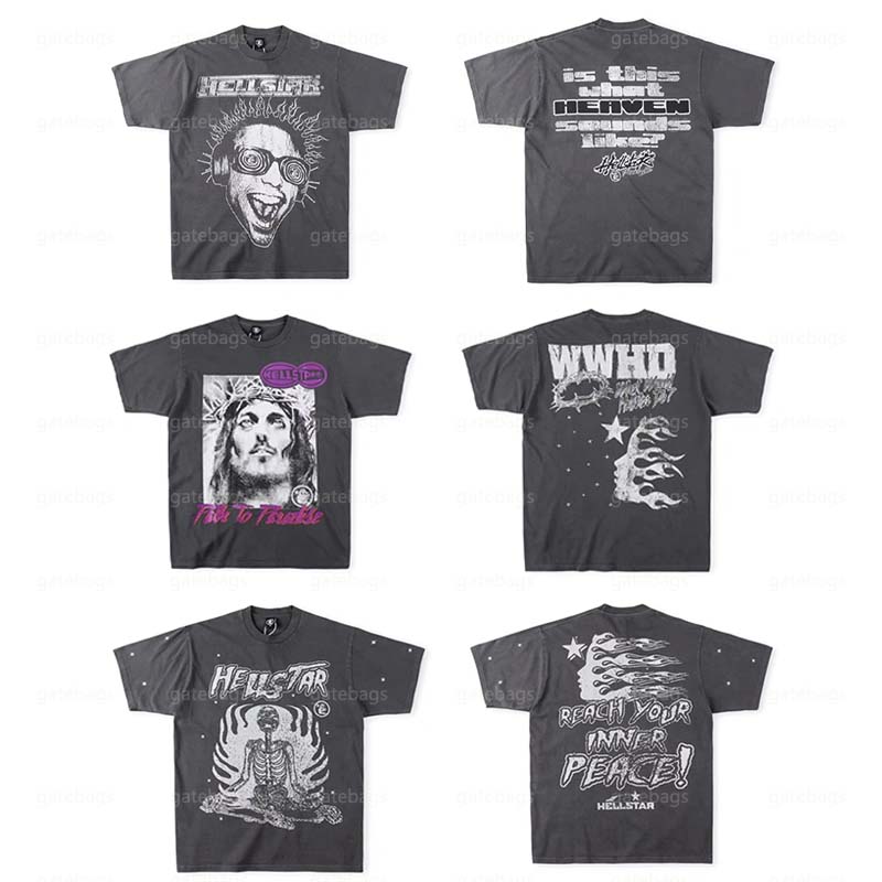 Men's Plus Tees T-shirt Hellstar Studios Portrait Print Fashion Hip Hop Short Sleeve Men's Women's T-shirt unisex cotton top Men's retro T-shirt Summer loose T-shirt Rock, #3
Men's Plus Tees T-shirt Hellstar Studios Portrait Print Fashion Hip Hop Short Sleeve Men's Women's T-shirt unisex cotton top Men's retro T-shirt Summer loose T-shirt Rock, #3