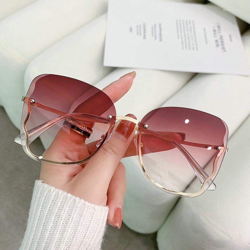 Sunglasses 2023 Rimless For Woman Sexy Design Zircon Sun Glasses Gradient Shades Girls Sports
Sunglasses 2023 Rimless For Woman Sexy Design Zircon Sun Glasses Gradient Shades Girls Sports